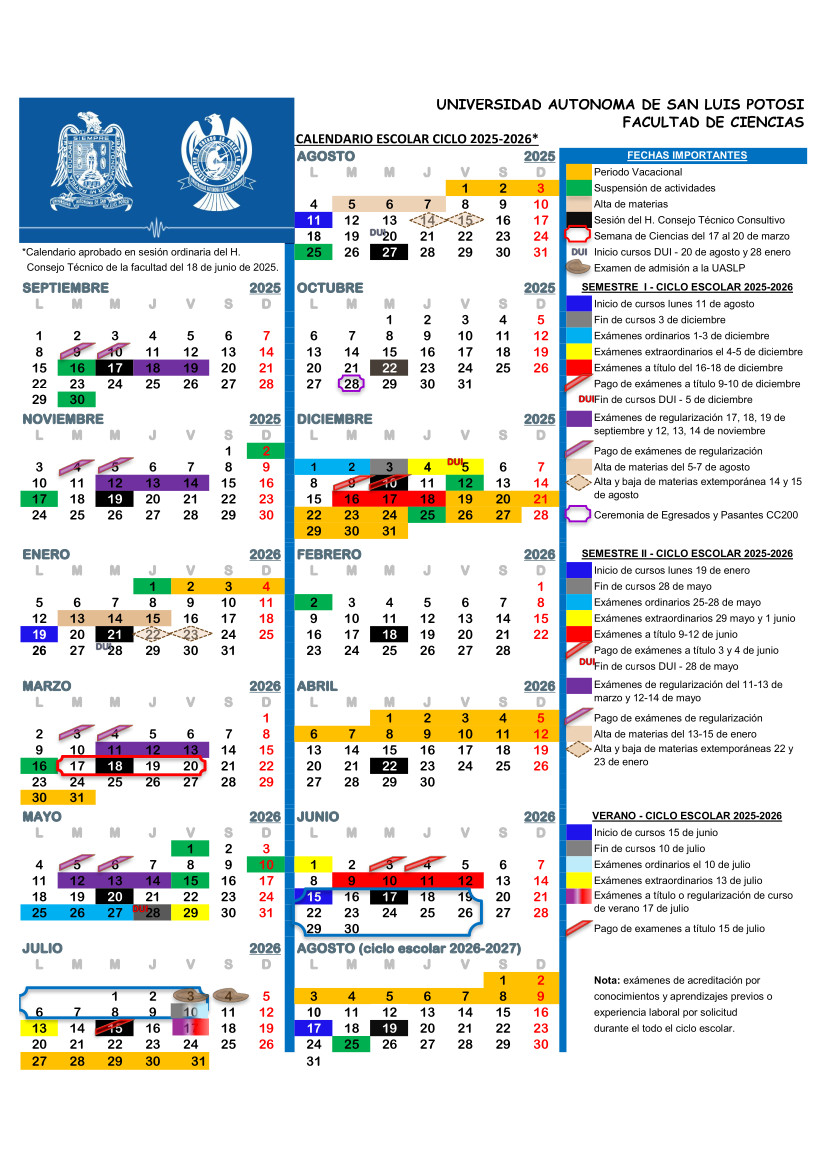 Calendario